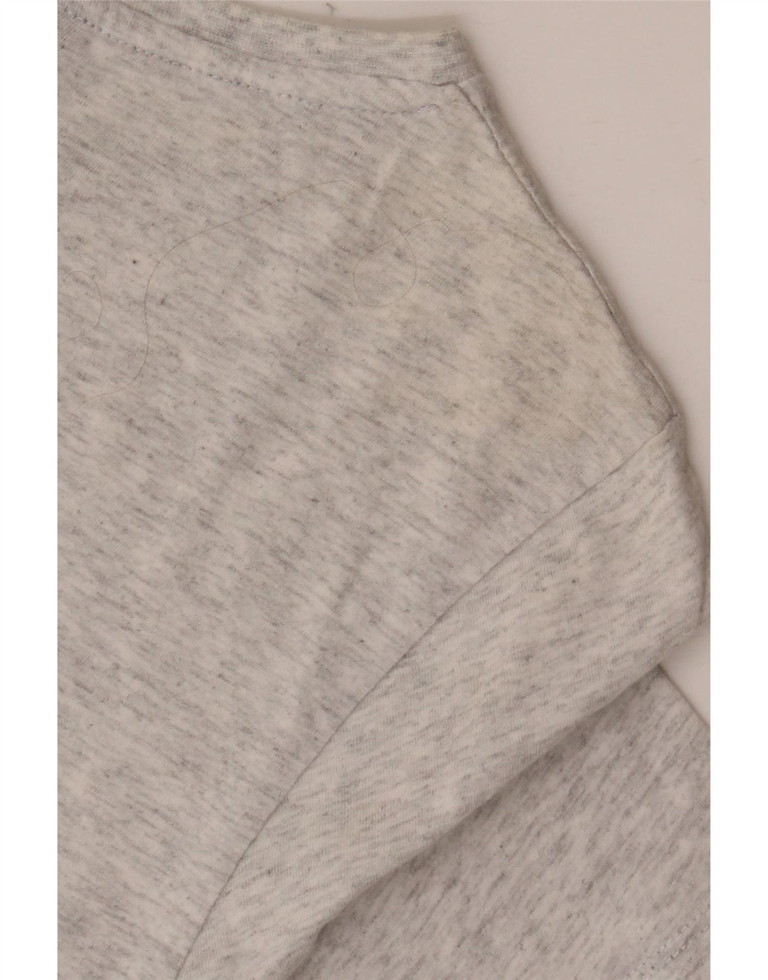 ELLESSE Girls Graphic T-Shirt Top 12-13 Years Grey Flecked Cotton