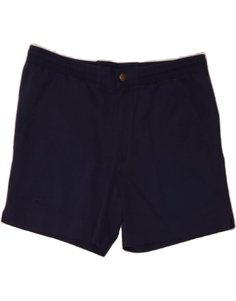 AUSTRALIAN L'ALPINA Mens Chino Shorts IT 48 Medium W36 Navy Blue Vintage AUSTRALIAN L'ALPINA and Second-Hand AUSTRALIAN L'ALPINA from Messina Hembry 