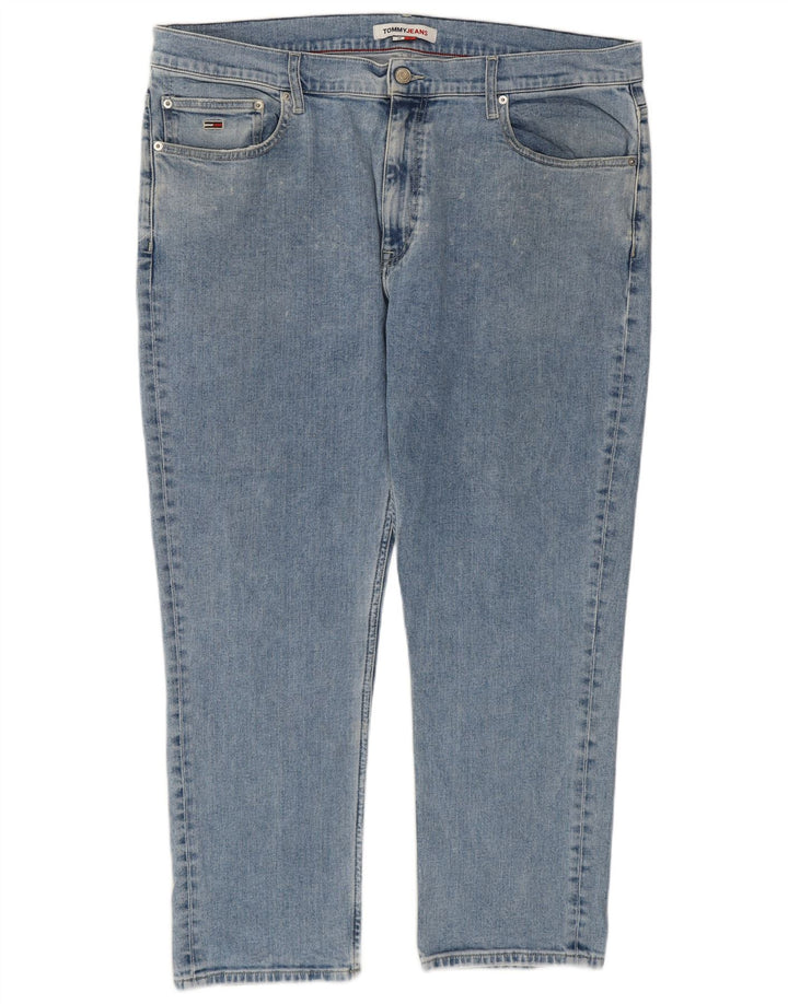 Tommy Hilfiger Mens Slim Jeans W38 L27 Blue Cotton