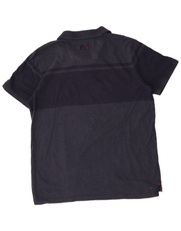 Fat Face Mens Polo Shirt XL Navy Blue Cotton