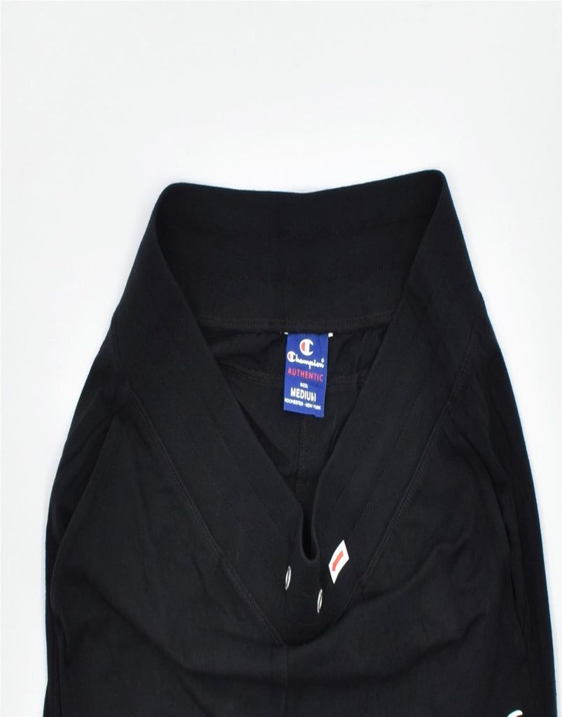 CHAMPION Womens Tracksuit Trousers Joggers UK 12 Medium Black | Vintage | Thrift | Second-Hand | Used Clothing | Messina Hembry 