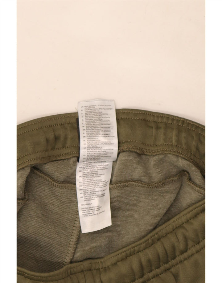Adidas Mens Tracksuit Trousers Joggers Small Khaki Polyester