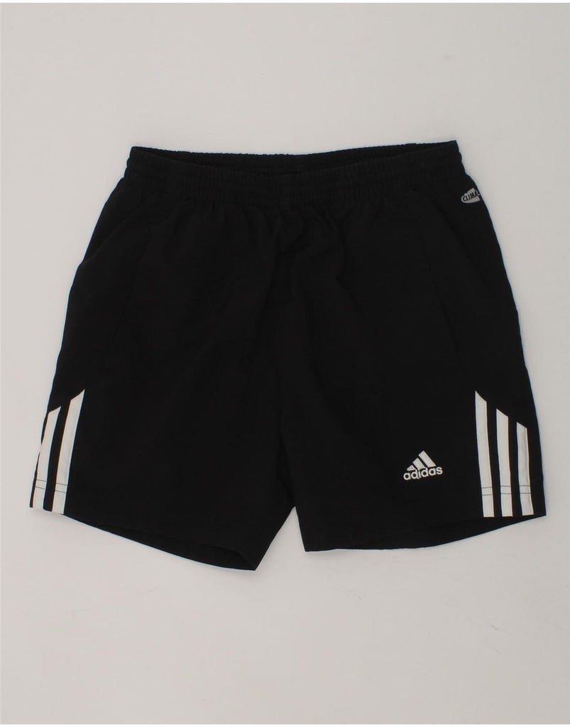 ADIDAS Boys Climalite Sport Shorts 9-10 Years Black | Vintage Adidas | Thrift | Second-Hand Adidas | Used Clothing | Messina Hembry 