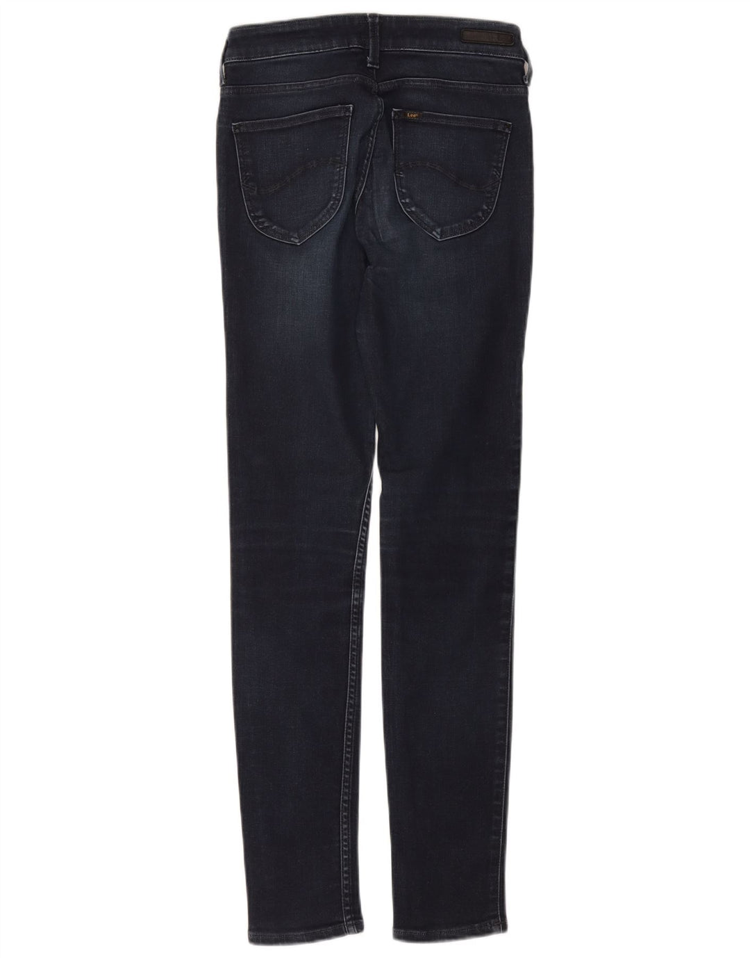 Lee Womens Skinny Jeans W28 L30 Navy Blue Cotton