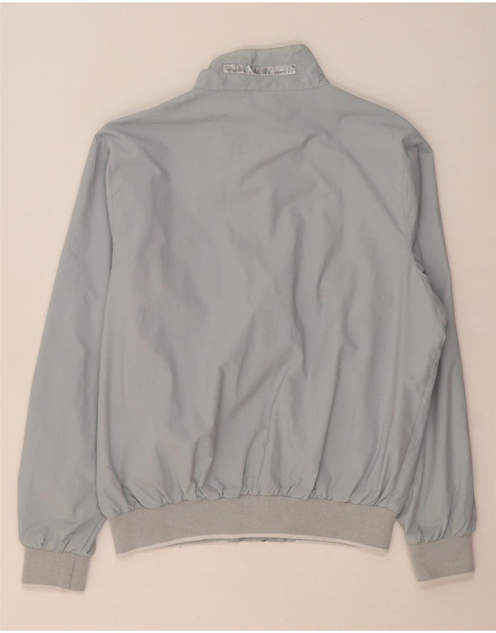 Slam Mens Bomber Jacket UK 40 Large Blue Nylon
