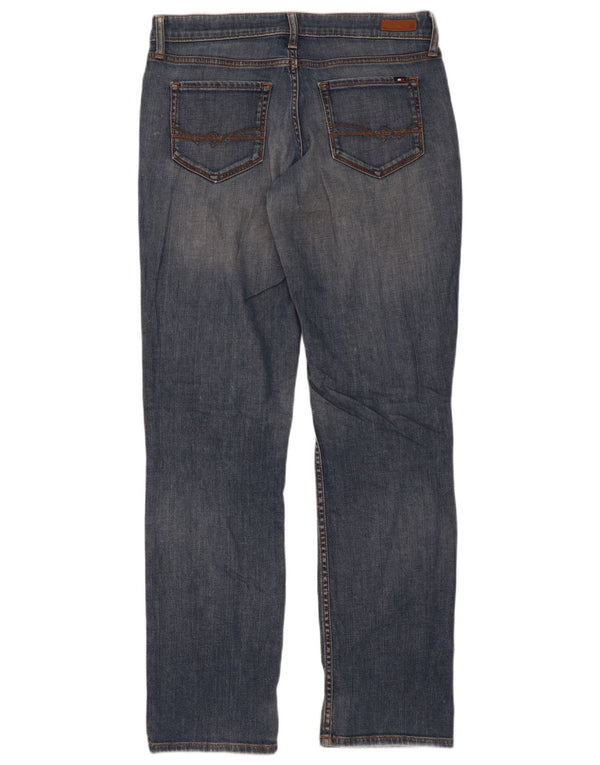 Tommy Hilfiger Womens Straight Jeans W28 L32 Blue Cotton