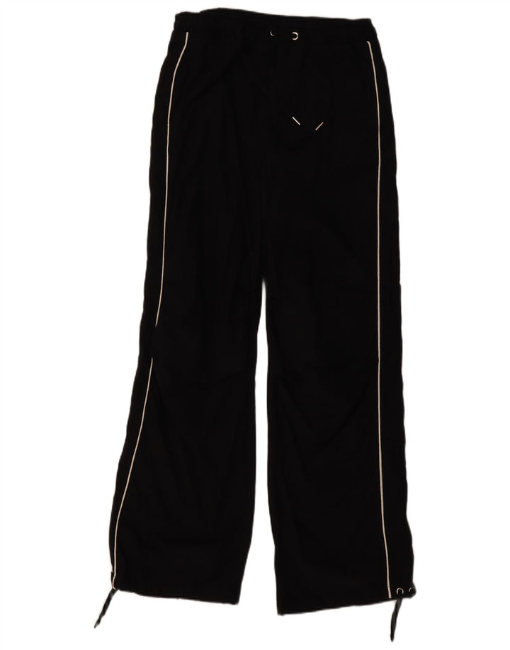 MINT VELVET Womens Tracksuit Trousers UK 14 Medium  Black Cotton