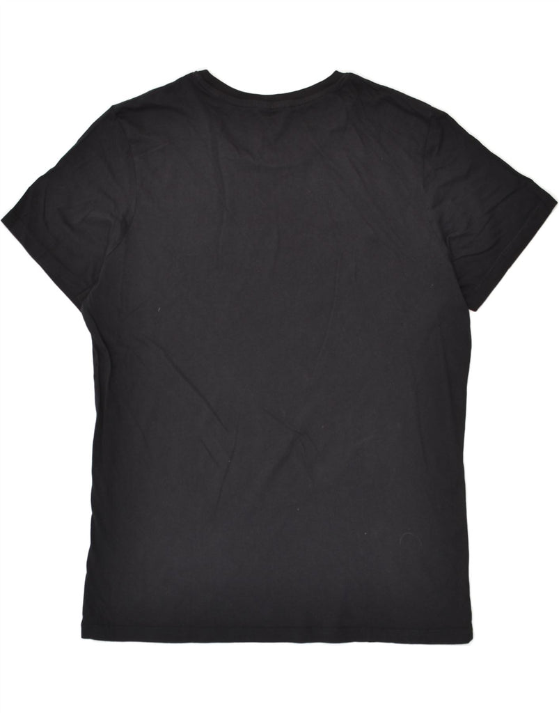 JACK & JONES Mens Slim Graphic T-Shirt Top XL Black | Vintage Jack & Jones | Thrift | Second-Hand Jack & Jones | Used Clothing | Messina Hembry 