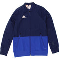 ADIDAS Boys Climalite Tracksuit Top Jacket 9-10 Years Navy Blue Vintage Adidas and Second-Hand Adidas from Messina Hembry 