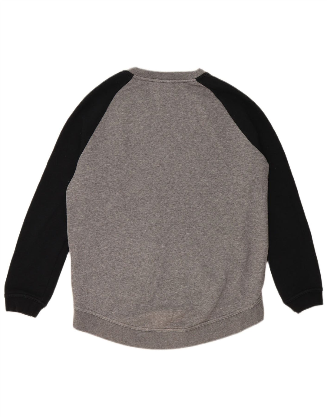 Nike Mens Graphic Sweatshirt Jumper Small Grey Colourblock Cotton