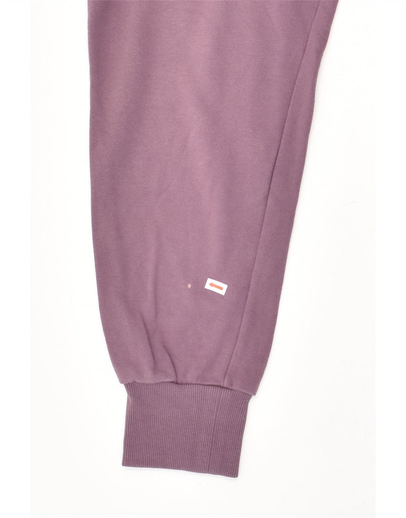 FILA Womens Tracksuit Trousers Joggers UK 14 Large Purple Cotton | Vintage Fila | Thrift | Second-Hand Fila | Used Clothing | Messina Hembry 