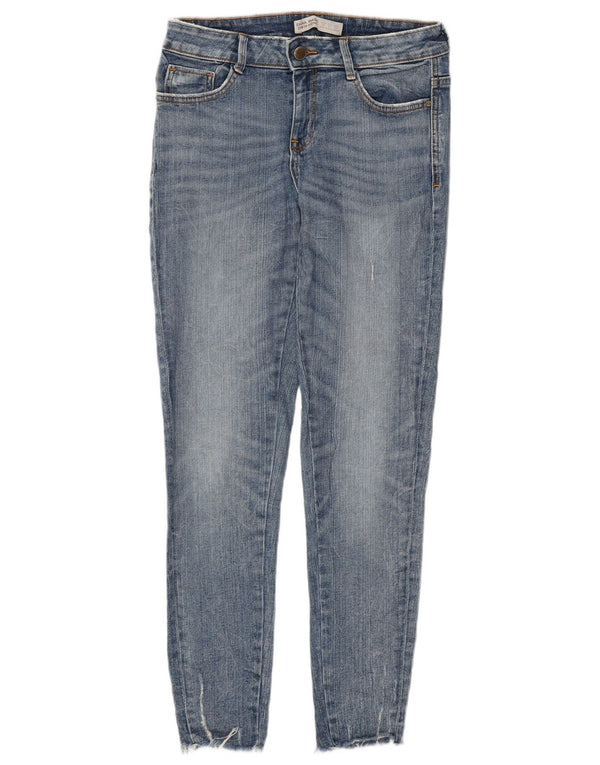 Zara Womens Skinny Jeans EU 36 XS W26 L27 Blue Cotton