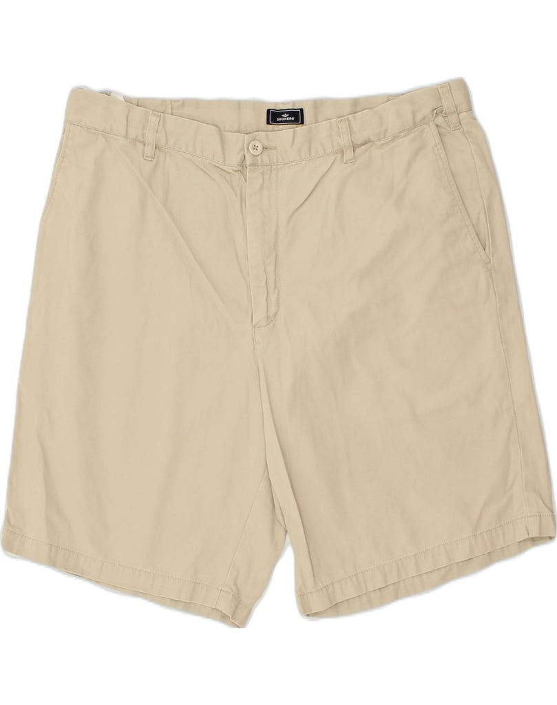 DOCKERS Mens Chino Shorts W40 XL  Beige Cotton | Vintage Dockers | Thrift | Second-Hand Dockers | Used Clothing | Messina Hembry 