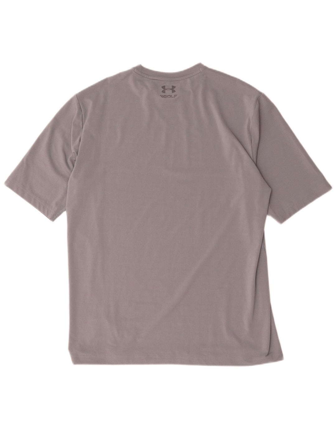 Under Armour Mens Heat Gear T-Shirt Top XL Grey Polyester