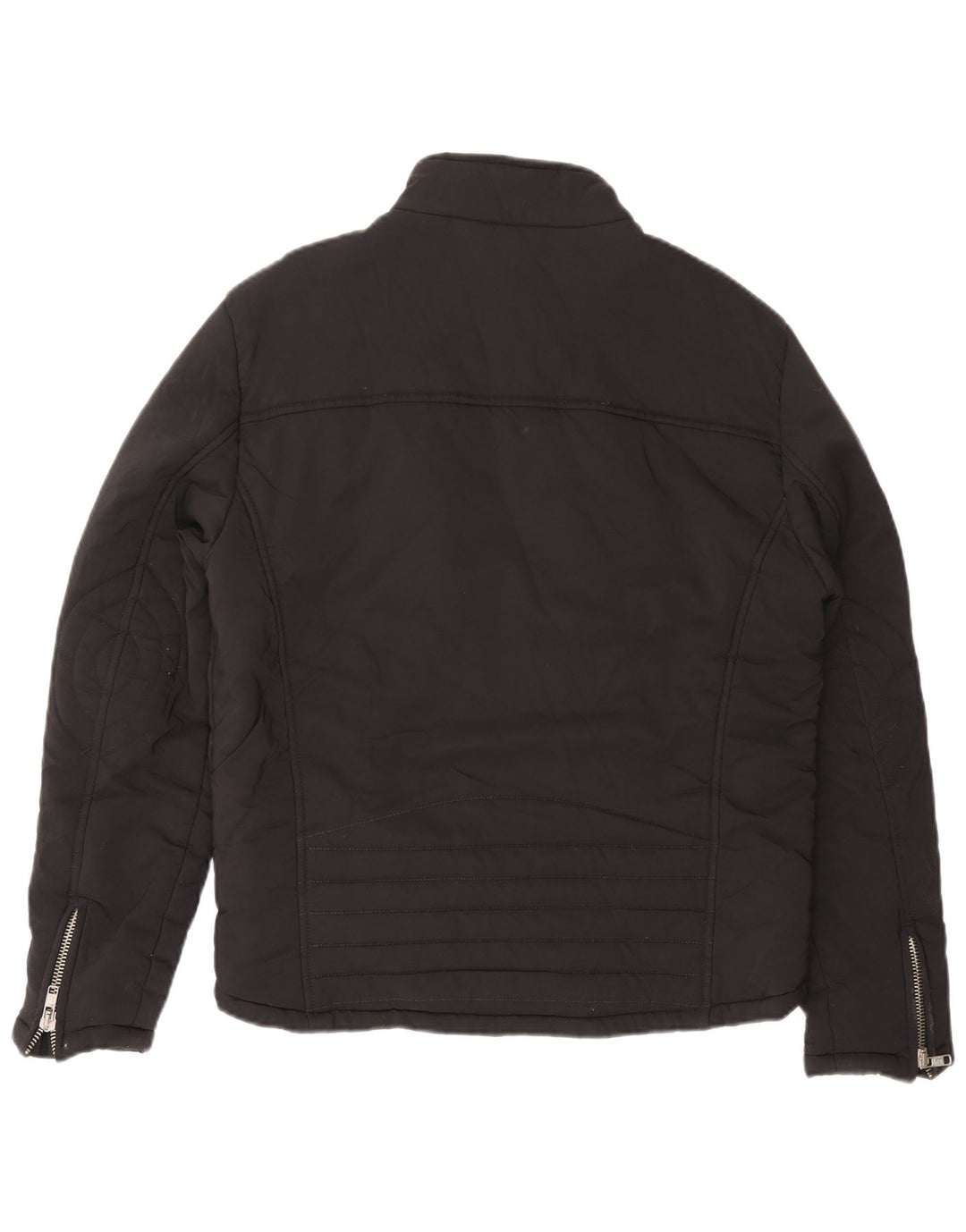 Lee Mens Padded Jacket UK 42 XL Black Polyester