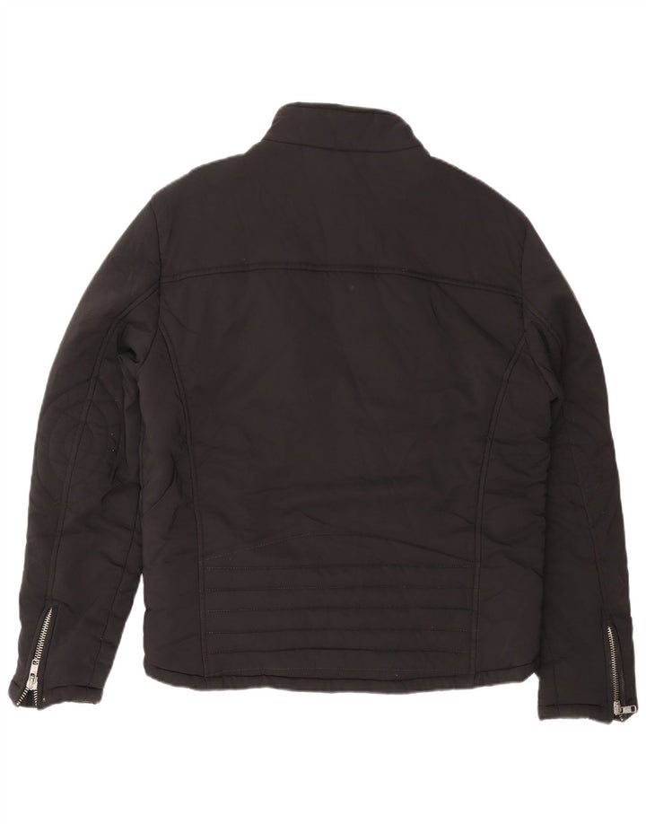 Lee Mens Padded Jacket UK 42 XL Black Polyester