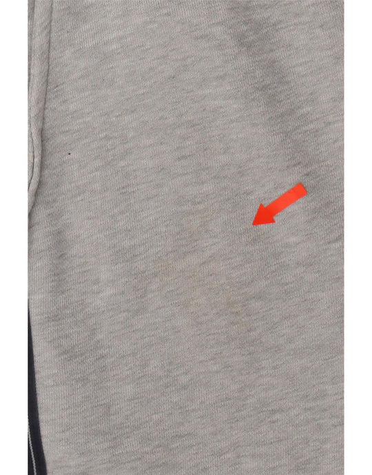 TOMMY HILFIGER Mens Graphic Tracksuit Trousers Joggers Medium Grey