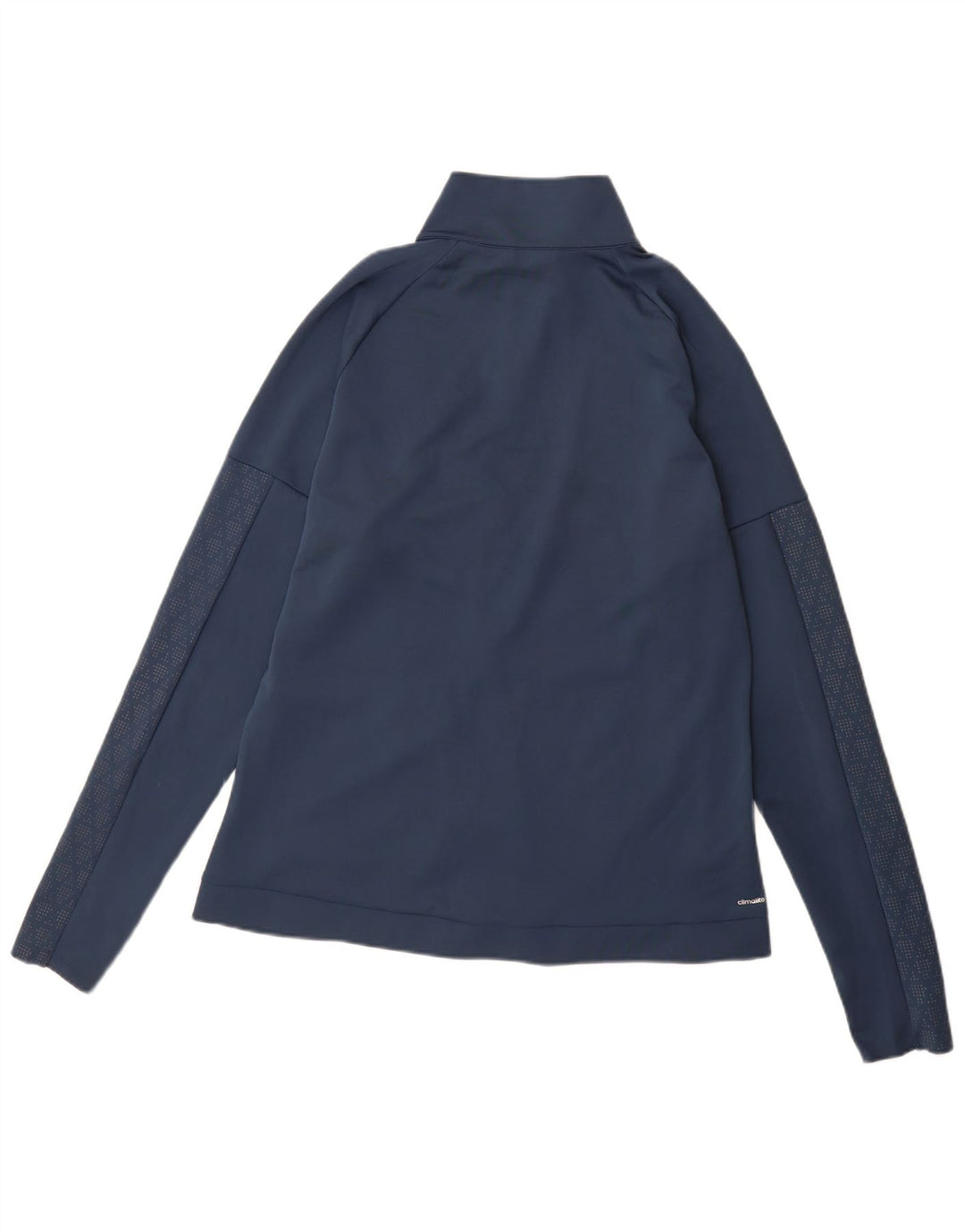 Adidas Womens Climalite Tracksuit Top Jacket UK 18 XL Navy Blue Polyester