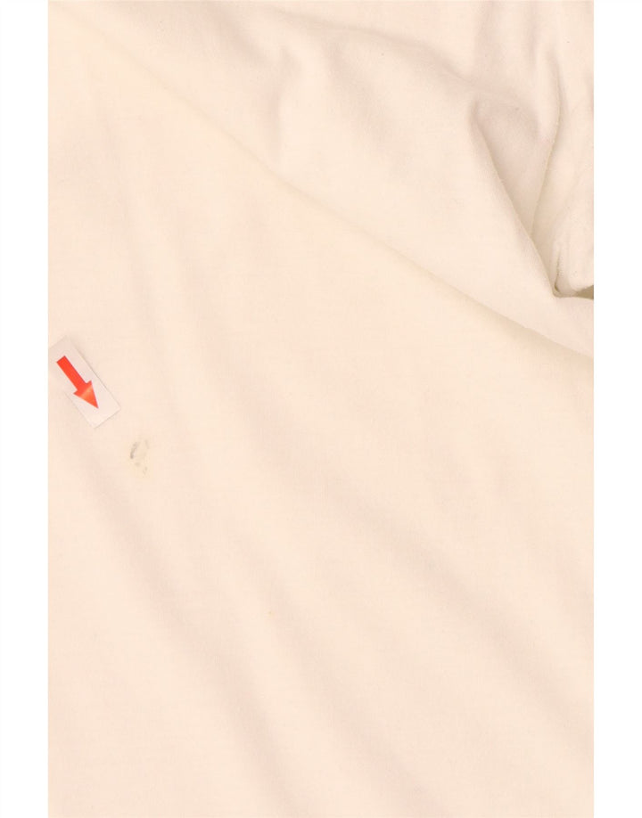 Lacoste Mens Regular Fit T-Shirt Top Size 7 2XL White Cotton