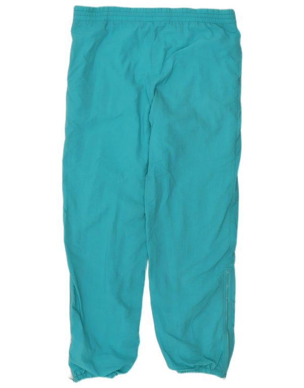 FILA Mens Tracksuit Trousers Joggers IT 48 Medium  Turquoise Nylon