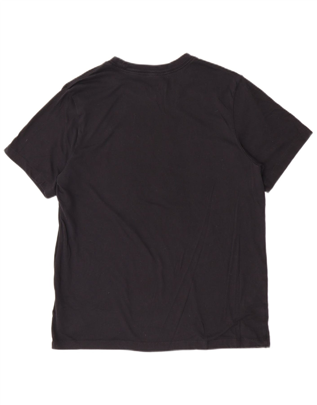 Nike Mens Dri Fit Graphic T-Shirt Top Large Black Cotton