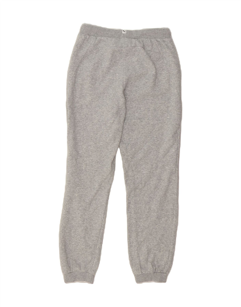 PUMA Boys Tracksuit Trousers Joggers 13-14 Years  Grey Cotton Vintage Puma and Second-Hand Puma from Messina Hembry 