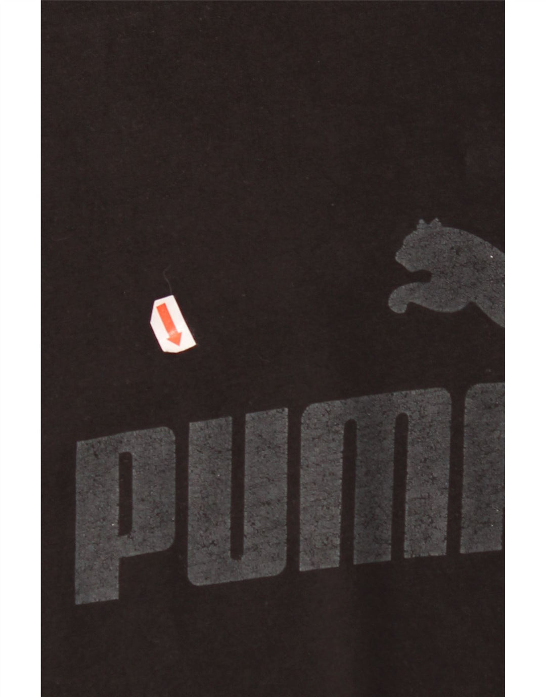 PUMA Mens Graphic T-Shirt Top XL Black
