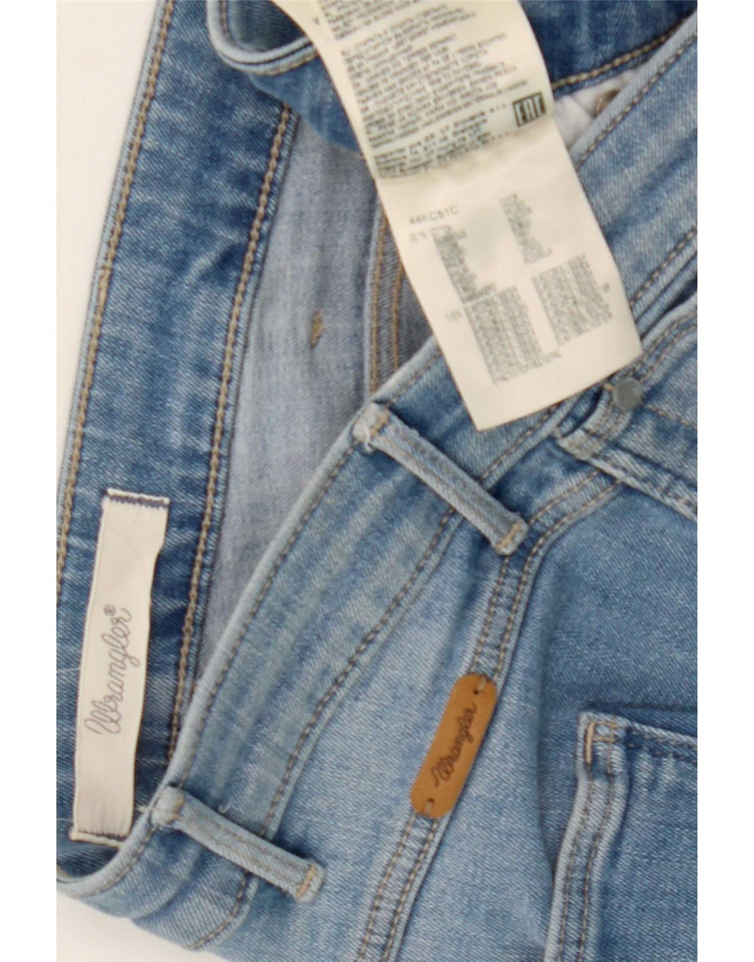 Wrangler Womens Evalyn Slim Jeans W30 L27 Blue Cotton