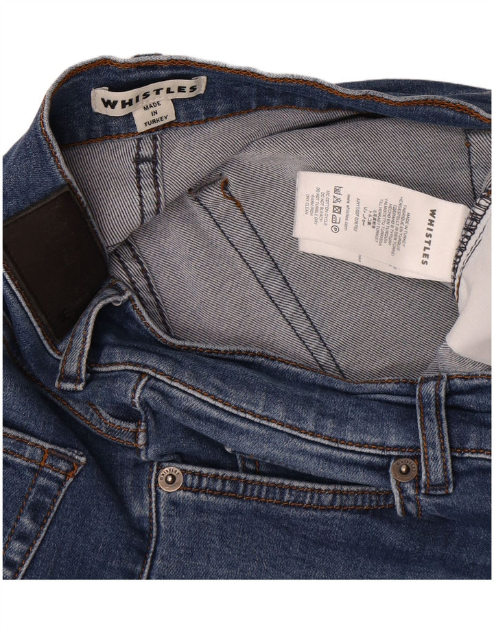 Whistles Womens Cropped Jeans W28 L24 Blue Cotton