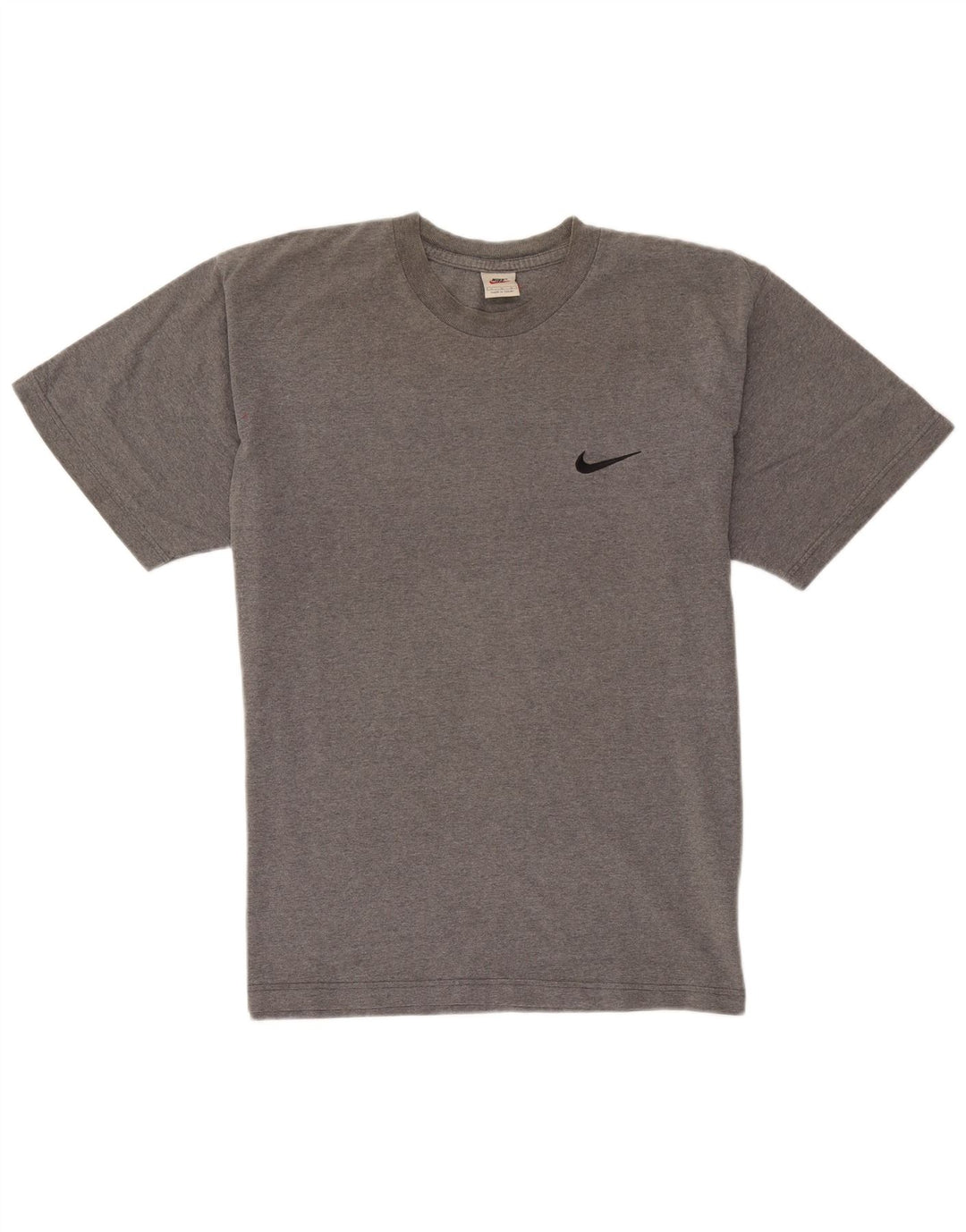 Nike Mens T-Shirt Top Medium Grey Flecked Cotton