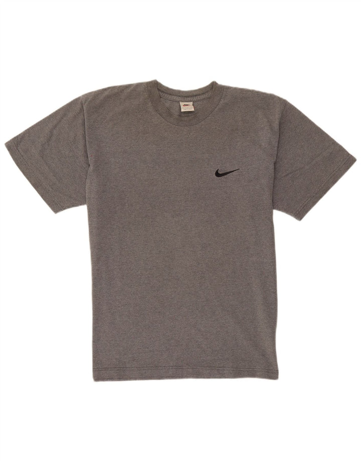 Nike Mens T-Shirt Top Medium Grey Flecked Cotton