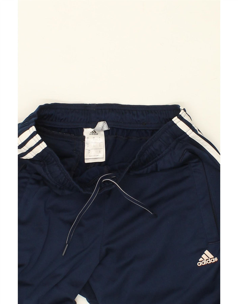 ADIDAS Mens Clima 365 Tracksuit Trousers Small Navy Blue Polyester Vintage Adidas and Second-Hand Adidas from Messina Hembry 