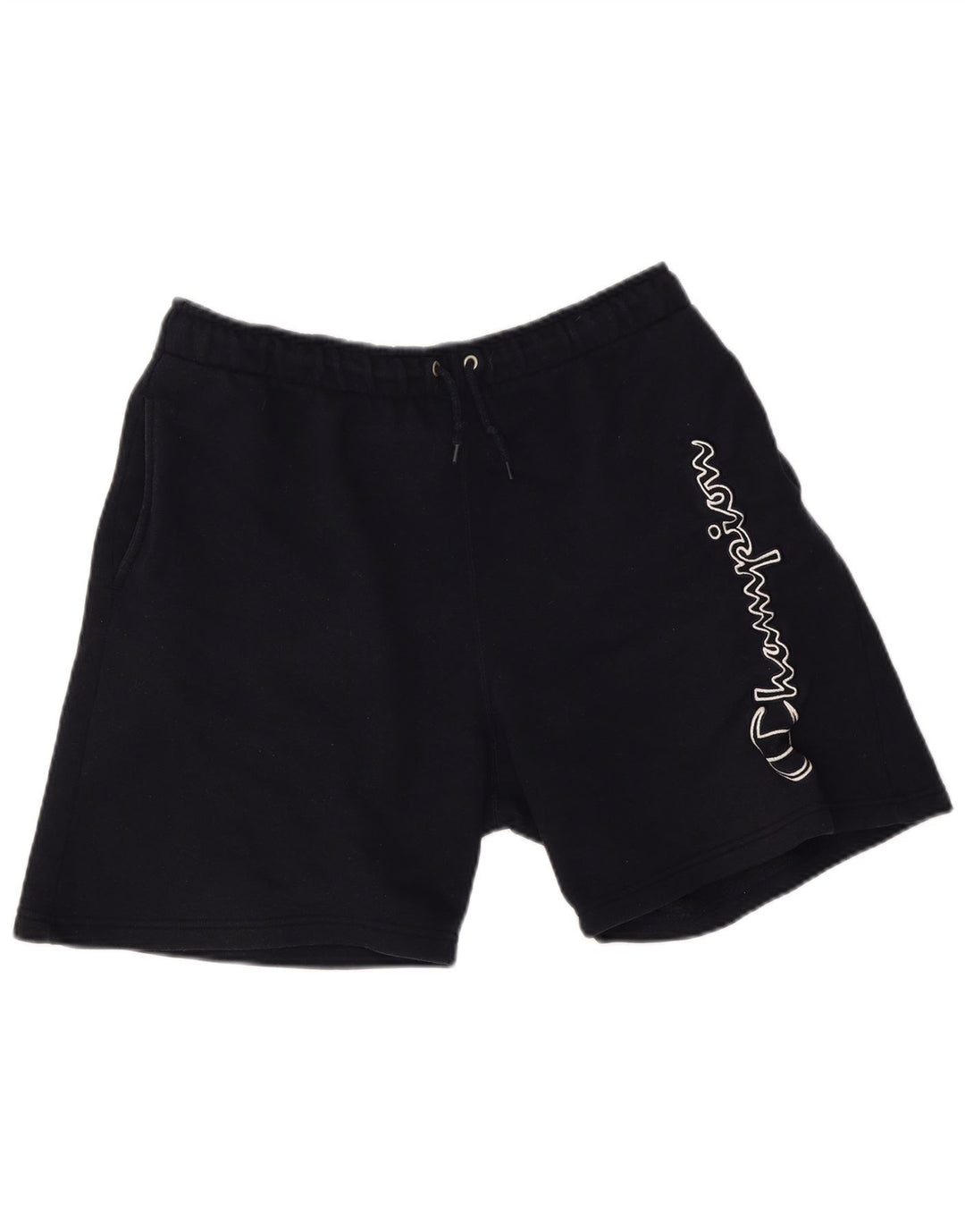 Champion Mens Graphic Sport Shorts XL Black Cotton