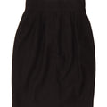 BENETTON Womens Pencil Skirt IT 40 Small W26 Black Wool Vintage Benetton and Second-Hand Benetton from Messina Hembry 