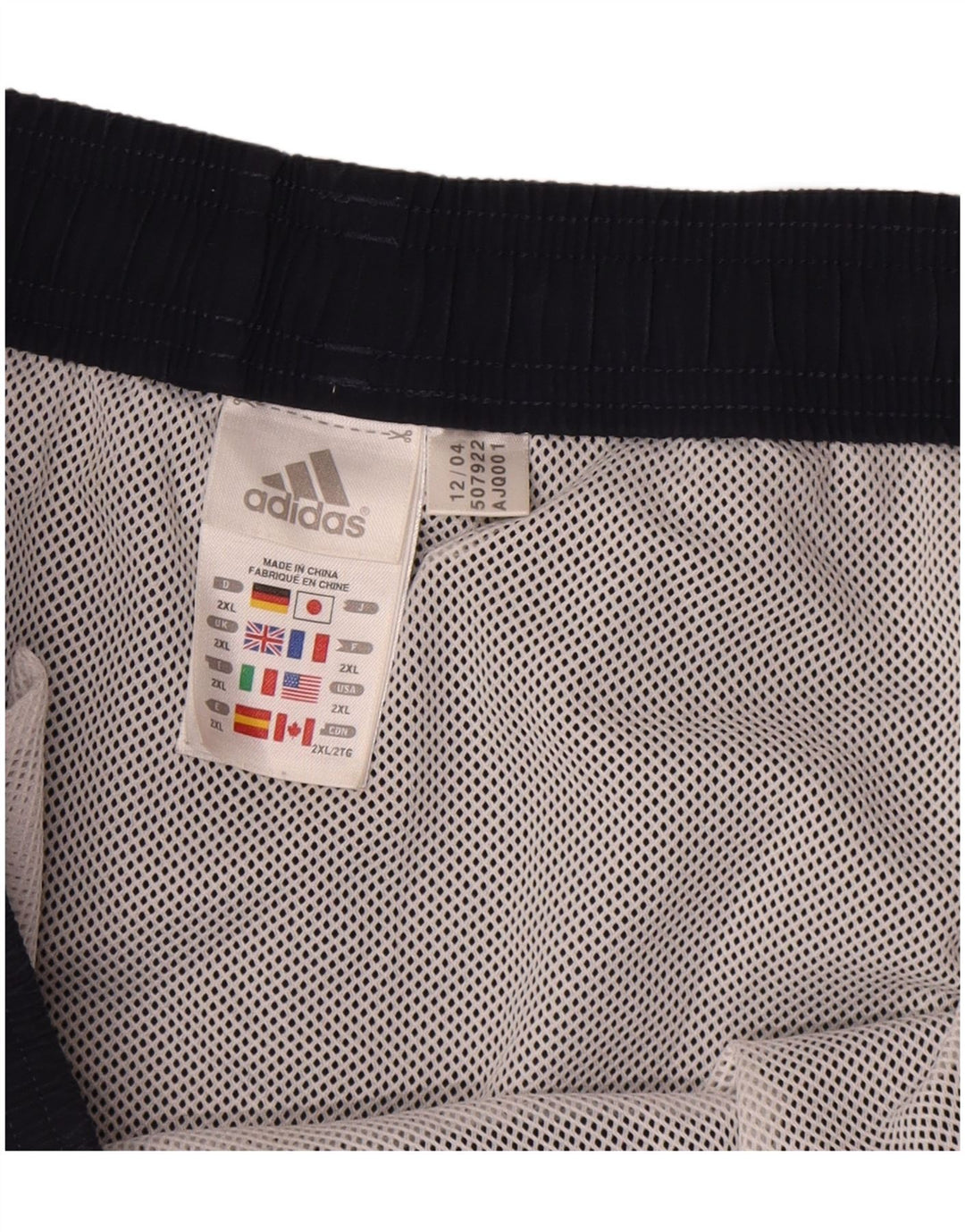 Adidas Mens Swimming Shorts 2XL  Navy Blue Polyester
