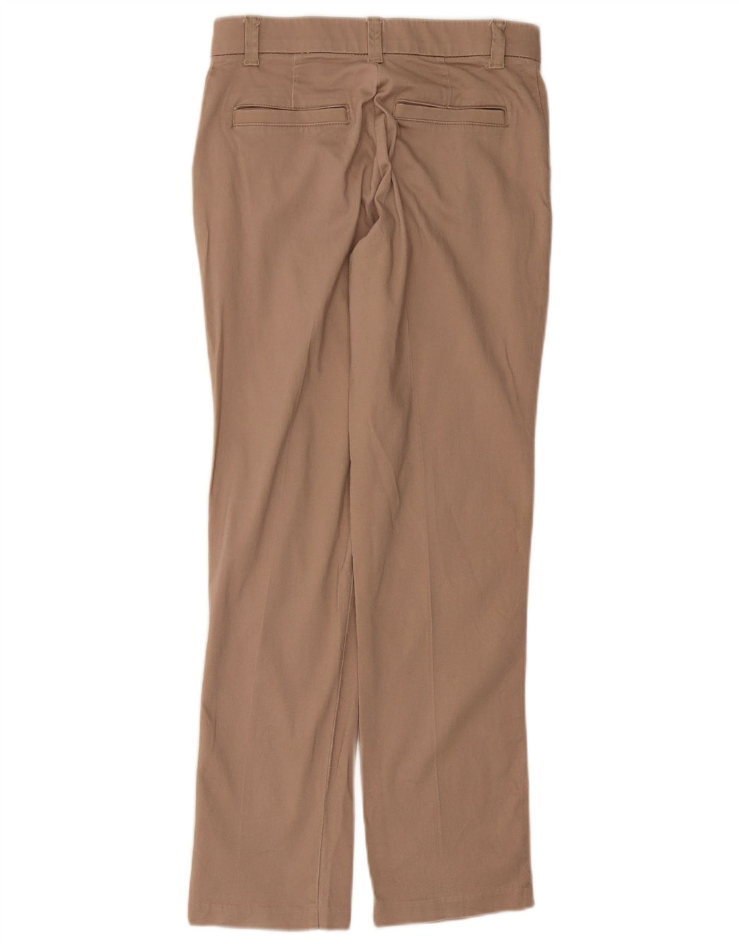 LEE Womens Regular Fit Mid Rise Chino Trousers US 6 Medium W28 L30 Beige