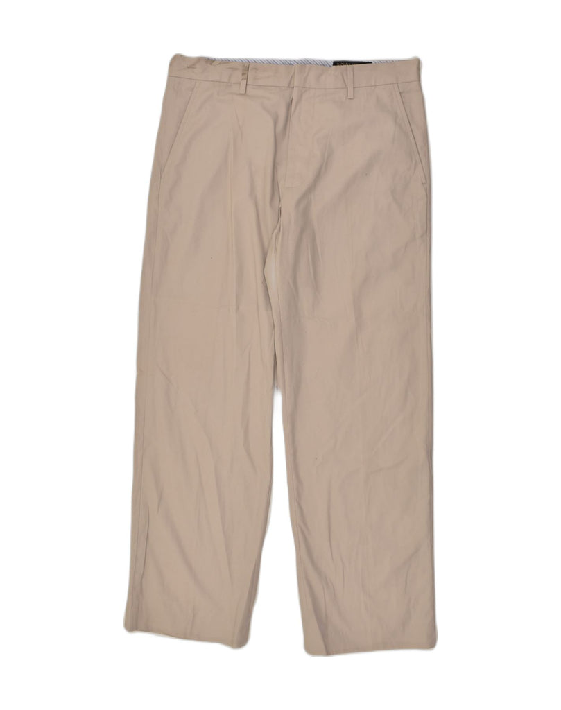 BANANA REPUBLIC Mens Straight Chino Trousers W33 L30 Beige Cotton | Vintage Banana Republic | Thrift | Second-Hand Banana Republic | Used Clothing | Messina Hembry 