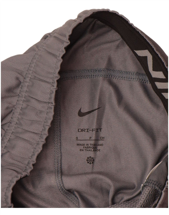 Nike Mens Dri Fit Sport Shorts Small Grey Polyester