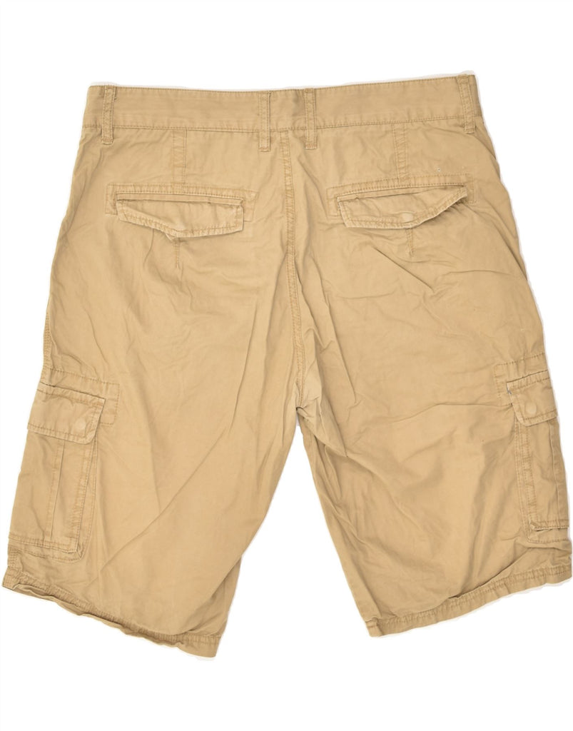 JULES Mens Cargo Shorts W34 Large Brown | Vintage Jules | Thrift | Second-Hand Jules | Used Clothing | Messina Hembry 