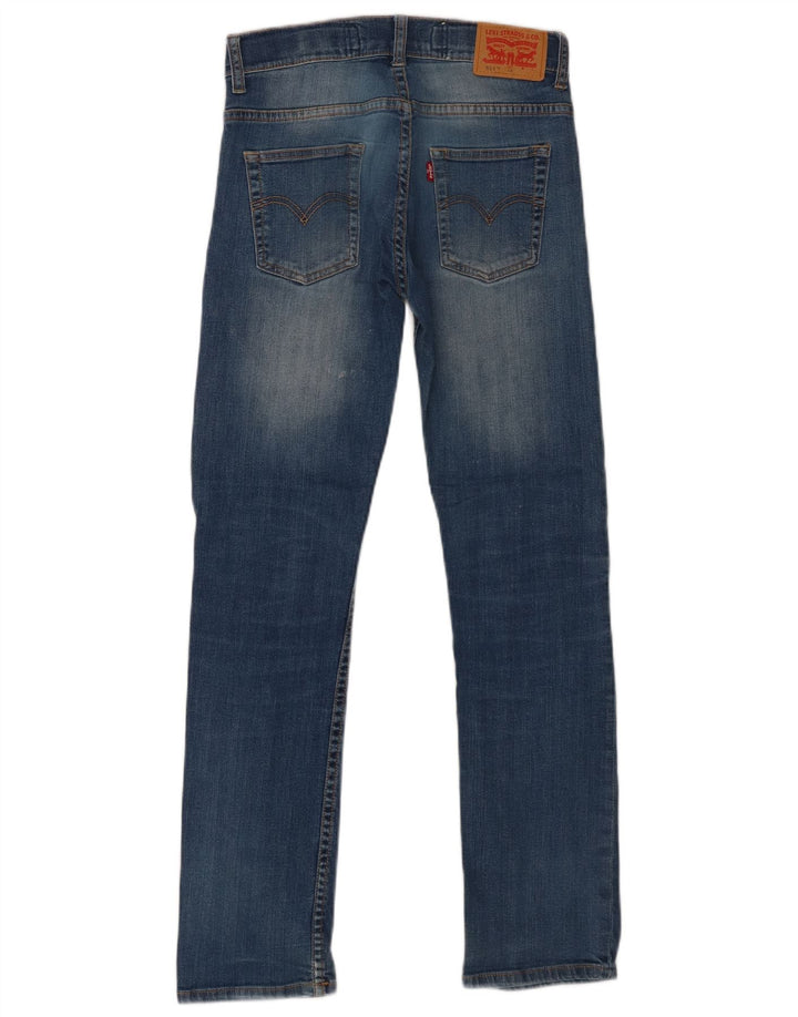 Levi's Boys 511 Slim Jeans 13-14 Years W28 L29 Blue Cotton
