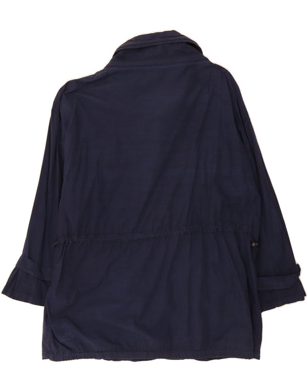 PANNA Mens Loose Fit Utility Jacket UK 44 2XL Navy Blue