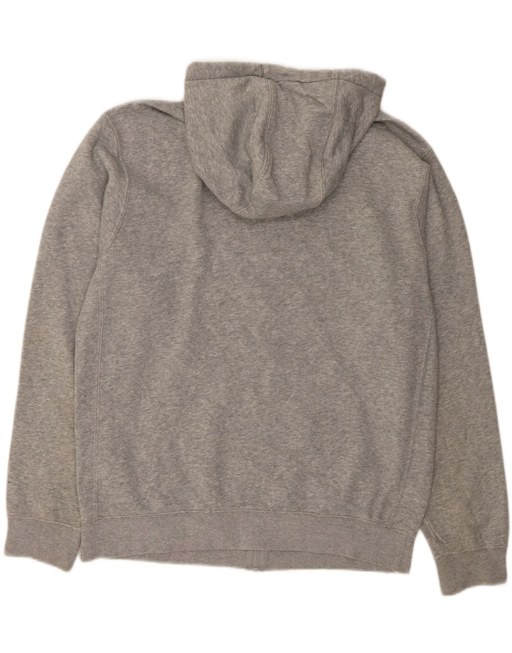 NIKE Mens Zip Hoodie Sweater Medium Grey Cotton Vintage Nike and Second-Hand Nike from Messina Hembry 