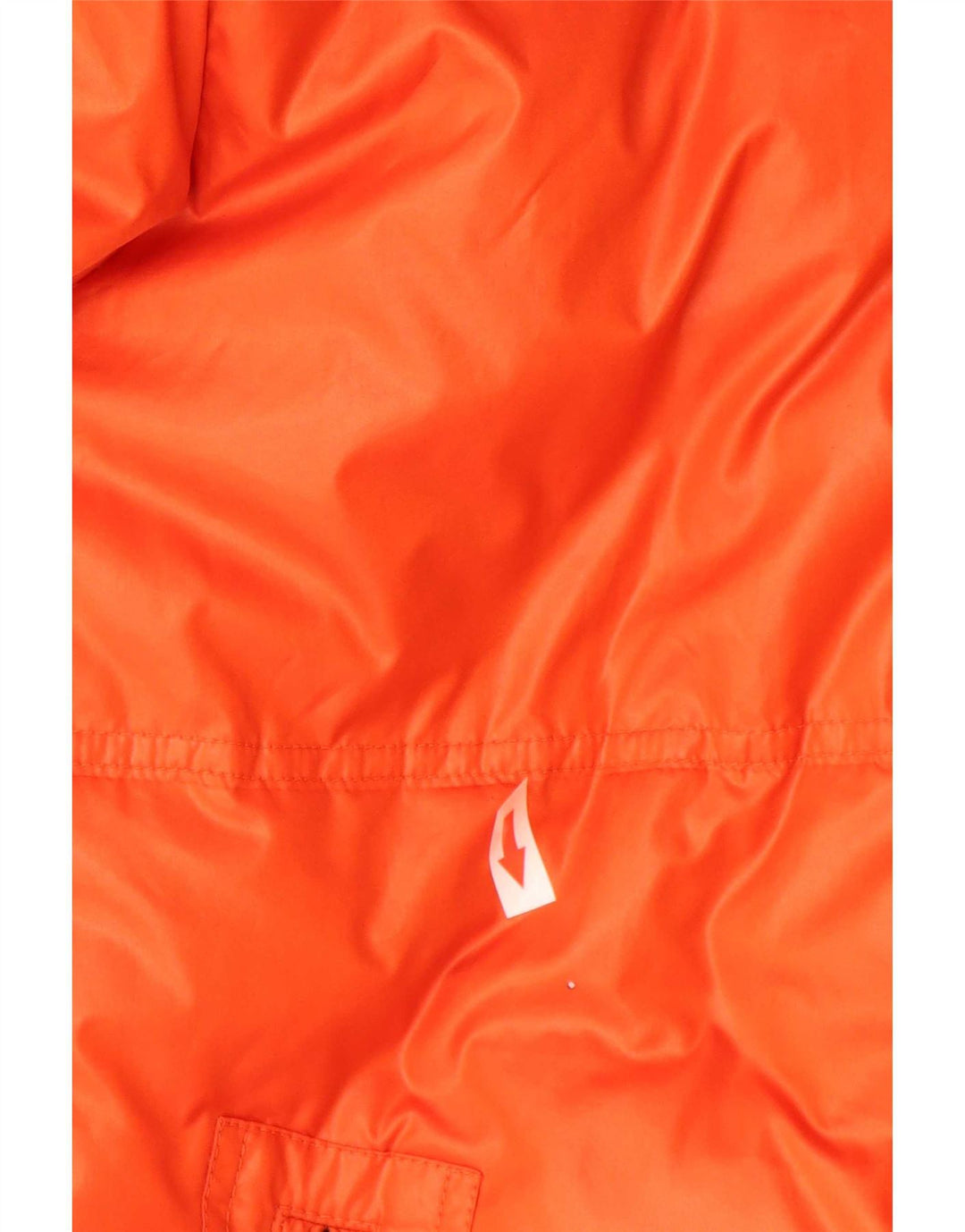 Fila Mens Hooded Padded Jacket UK 36 Small Orange Polyester