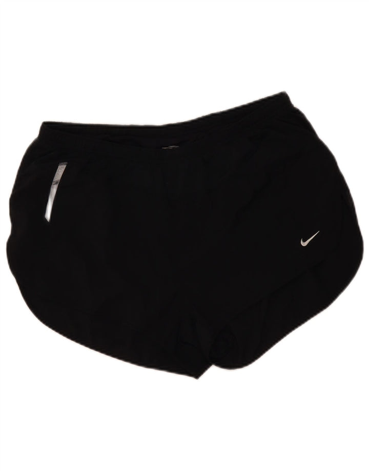 Nike Womens Sport Shorts UK 18 XL Black Polyester