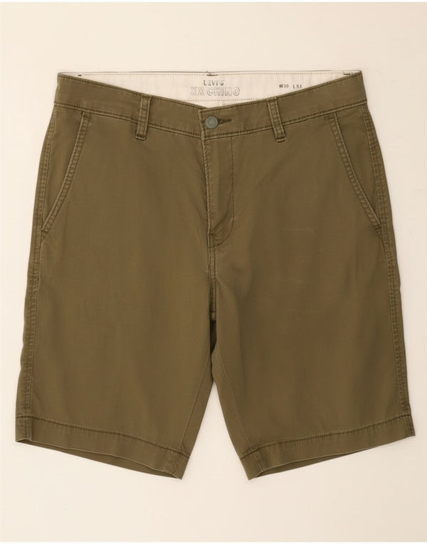 Levi's Mens Chino Shorts W30 Medium Khaki Cotton