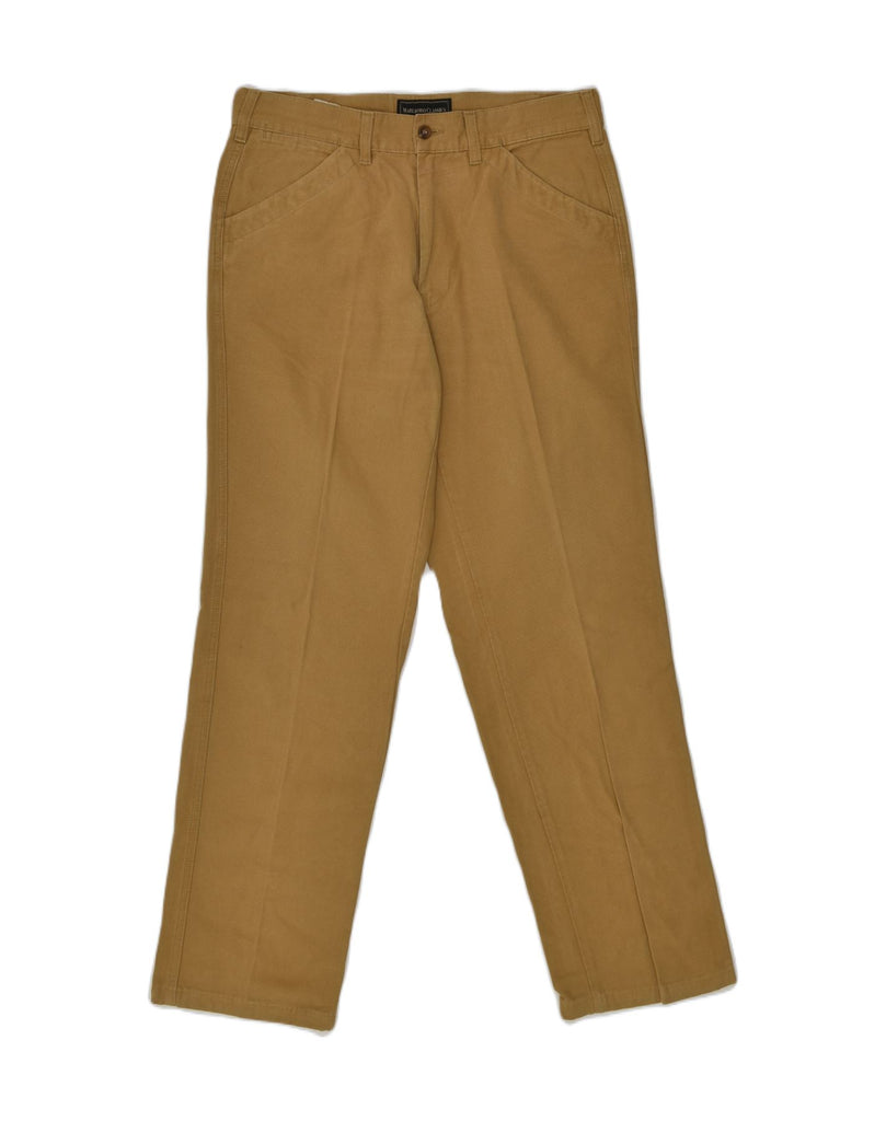 MARLBORO CLASSICS Mens Slim Casual Trousers IT 48 Medium W32 L30  Brown | Vintage Marlboro Classics | Thrift | Second-Hand Marlboro Classics | Used Clothing | Messina Hembry 