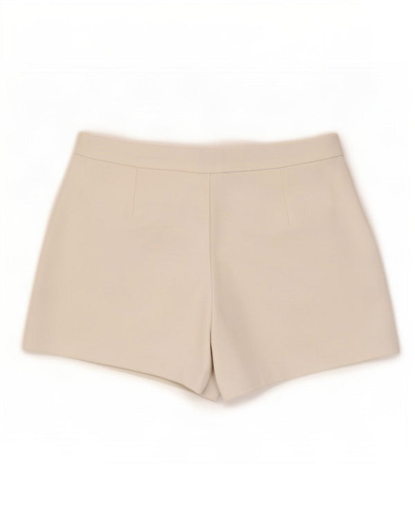 Lacoste Mens Shorts Size 4 Medium W30 White Polyester