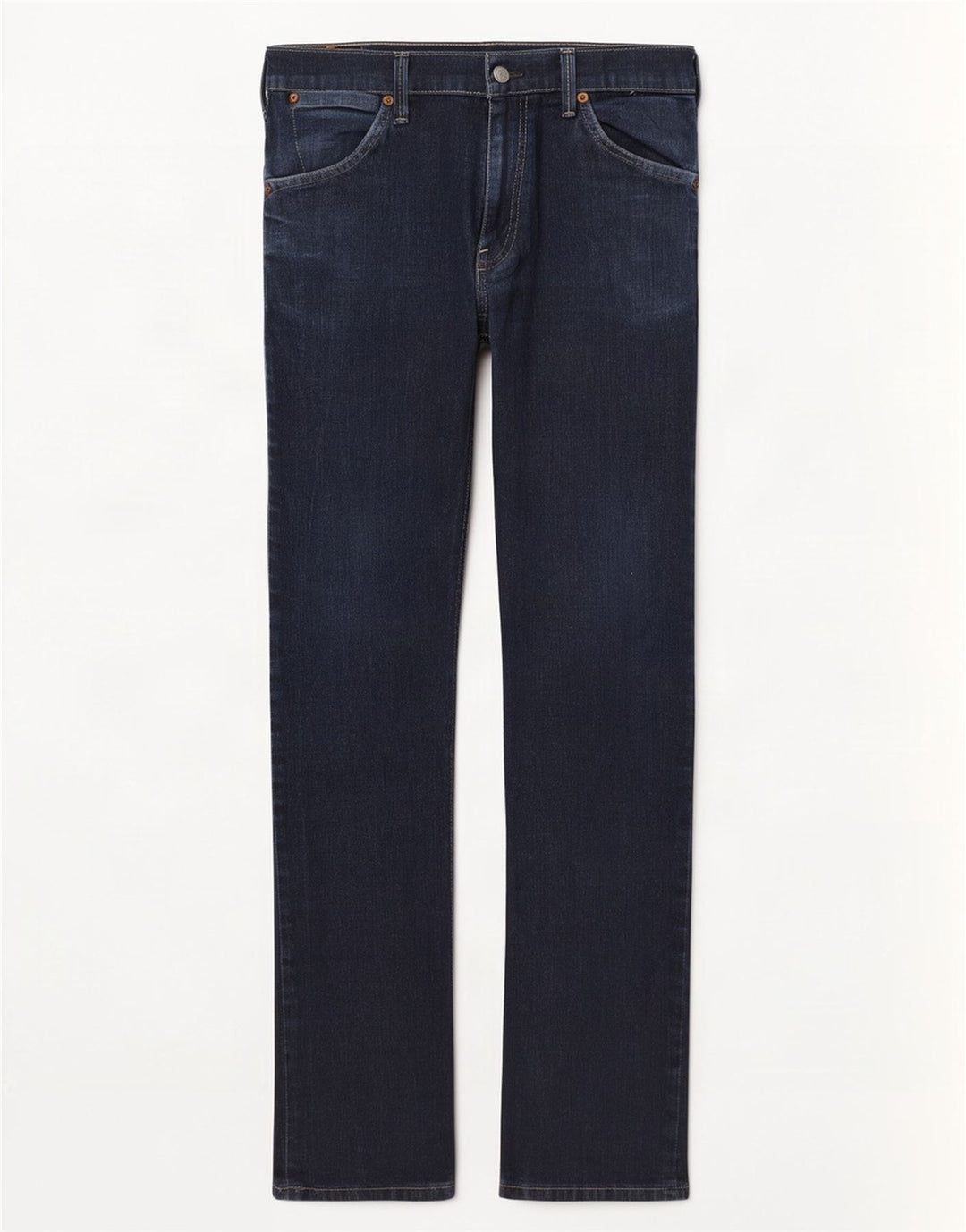 Levi's Womens 504 Straight Jeans W30 L32 Navy Blue Cotton