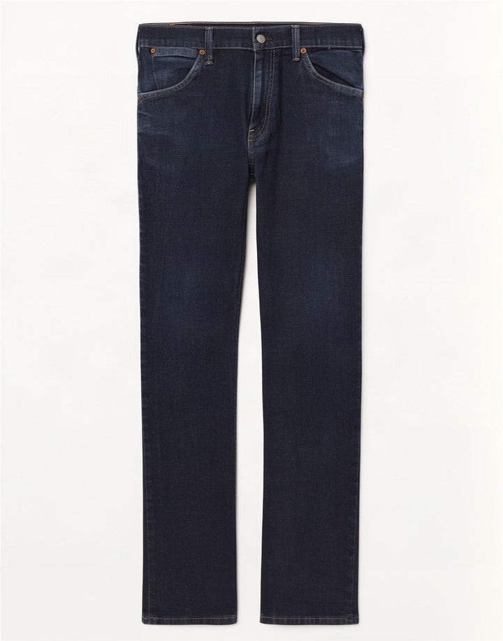 Levi's Womens 504 Straight Jeans W30 L32 Navy Blue Cotton