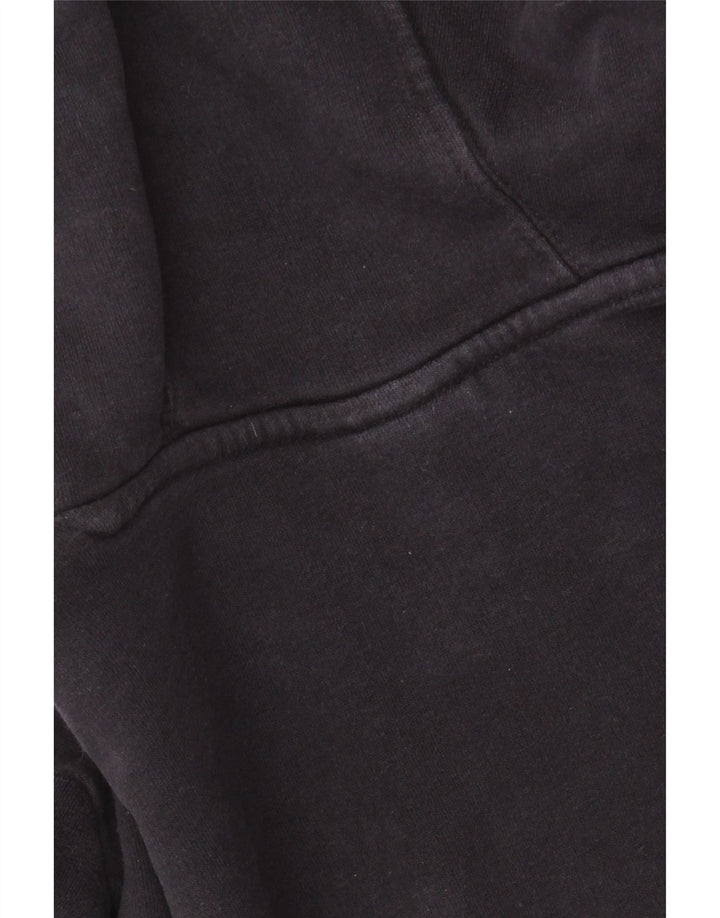 Ellesse Mens Graphic Hoodie Jumper Small Navy Blue Cotton